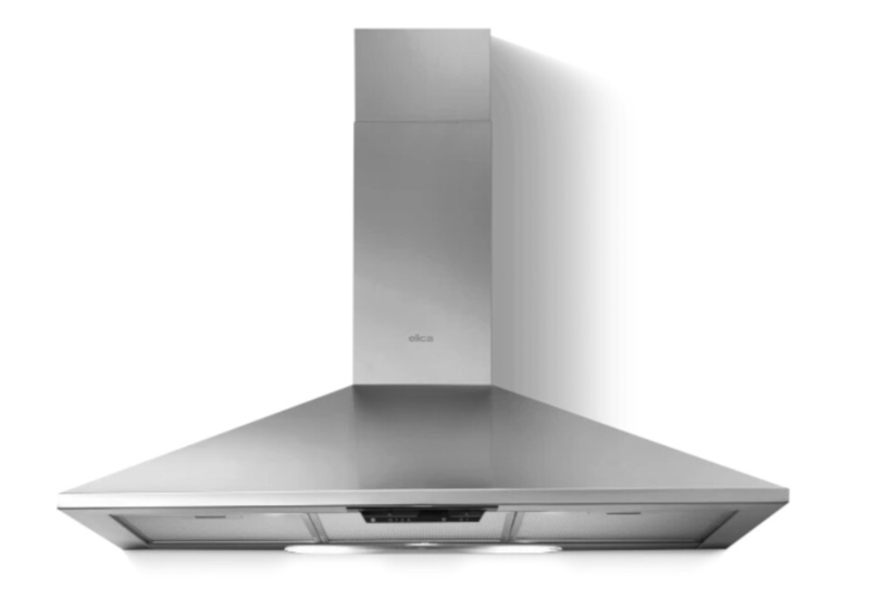 Elica Light Missy Led 90 90Cm Chimney Cooker Hood, Stainless Steel, D Rated