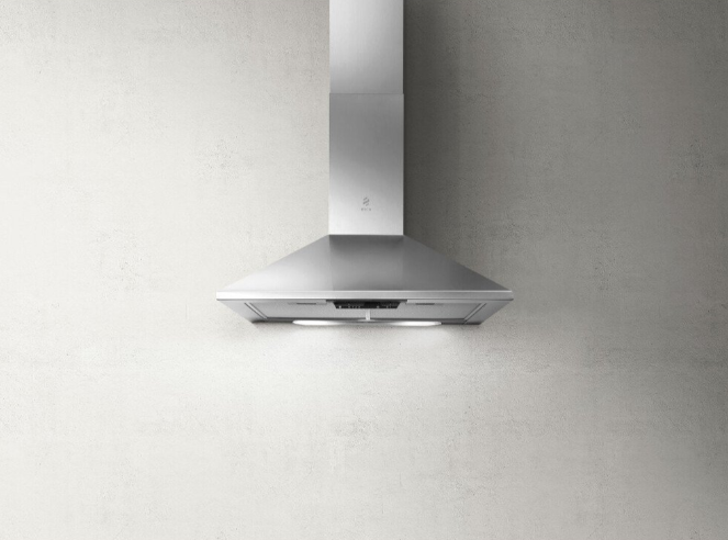 Elica Missy Led 60 60Cm Chimney Cooker Hood, Stainless Steel, D Rated