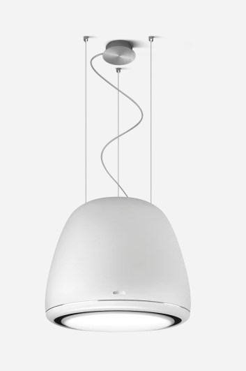 Elica White Diva-Classic Suspended Cooker Hood