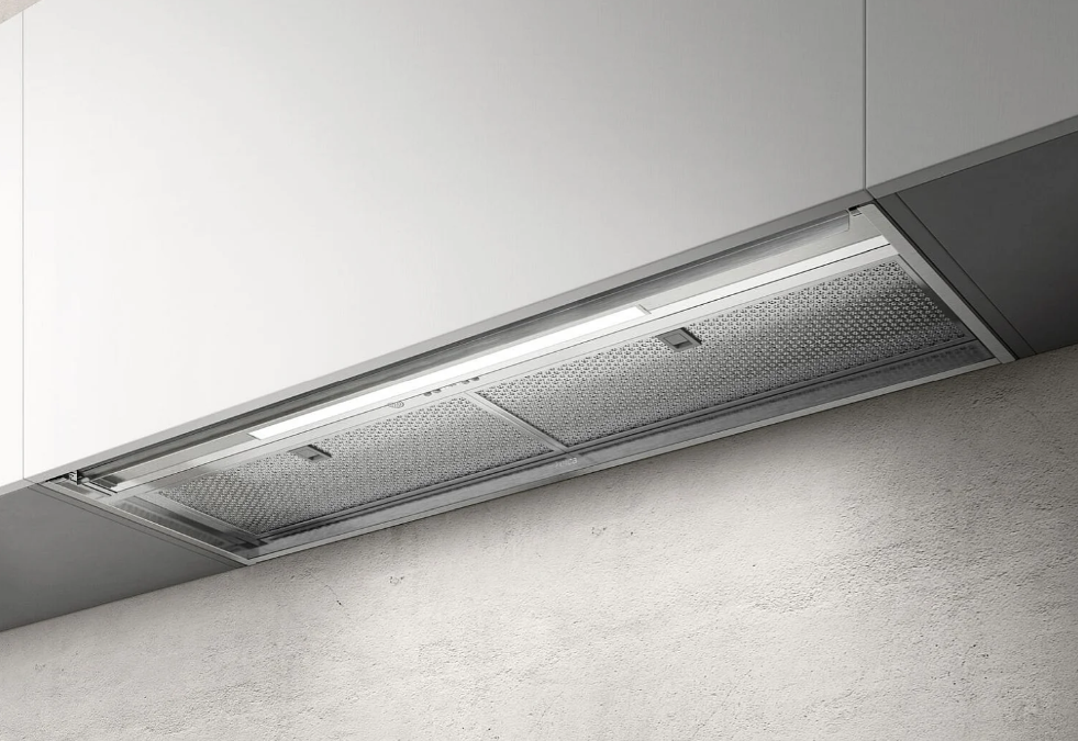 Elica Boxin-Ad-90 90Cm Wide Integrated Hood - Stainless Steel - A Rated