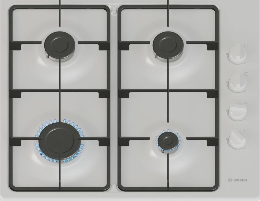 Bosch Series 2 60Cm 4 Burner Gas Hob PBP6B2K60 - Image 4