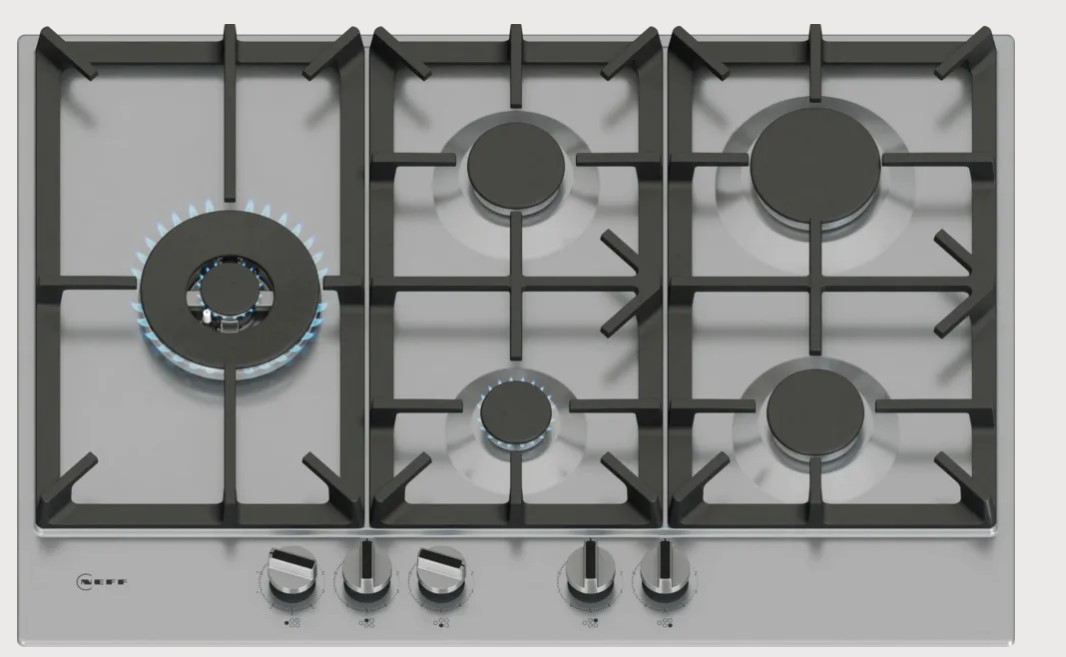 Neff N 70 Gas Hob 75 Cm Stainless Steel T27cis8n0