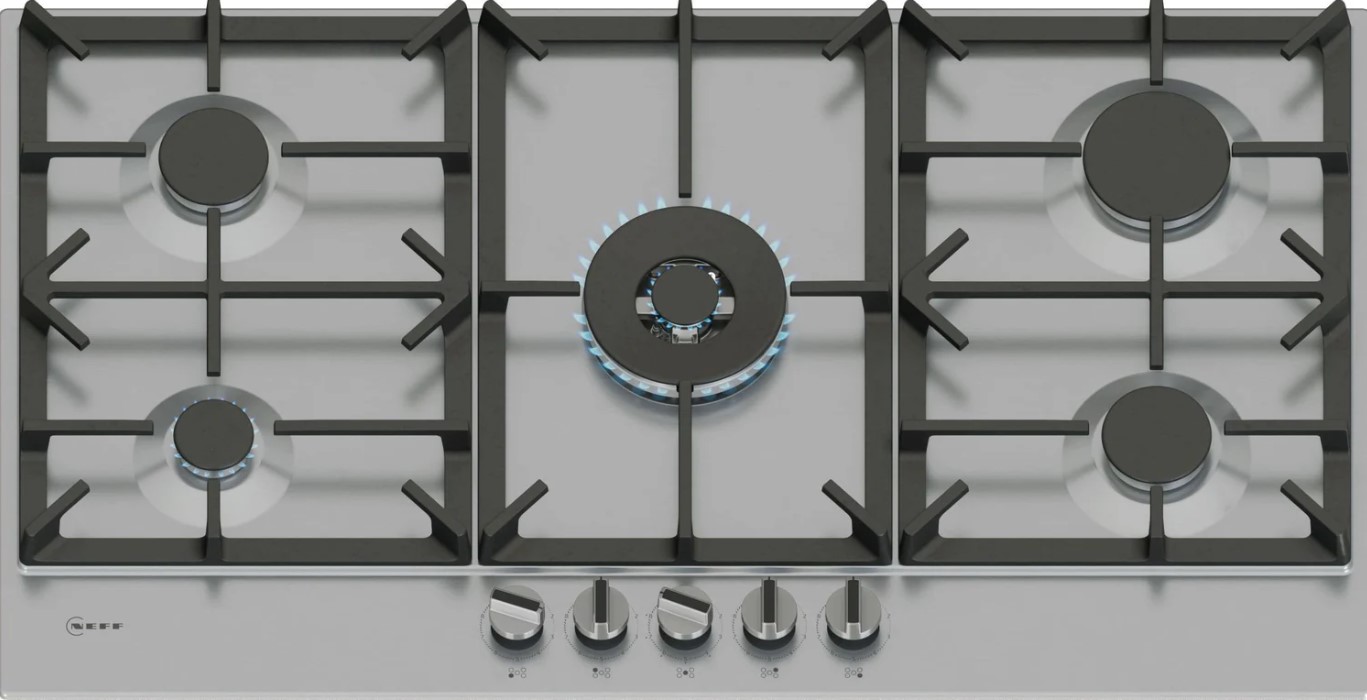 Neff N70 90Cm 5 Burner Gas Hob T29CIR8N0 - Image 6