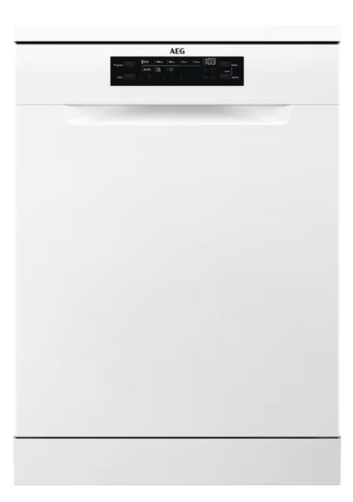 Aeg White Ffb64627zw 8000 Satelliteclean Dishwasher 60Cm