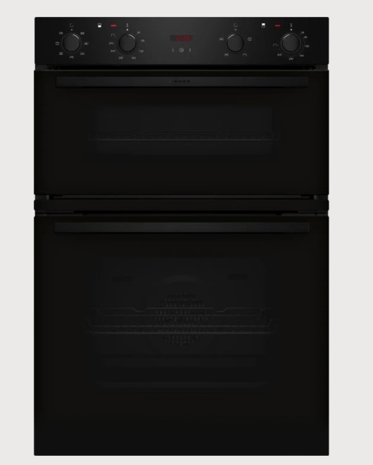 Neff Black N 30 Built-In Double Oven U1dcc0ak3b