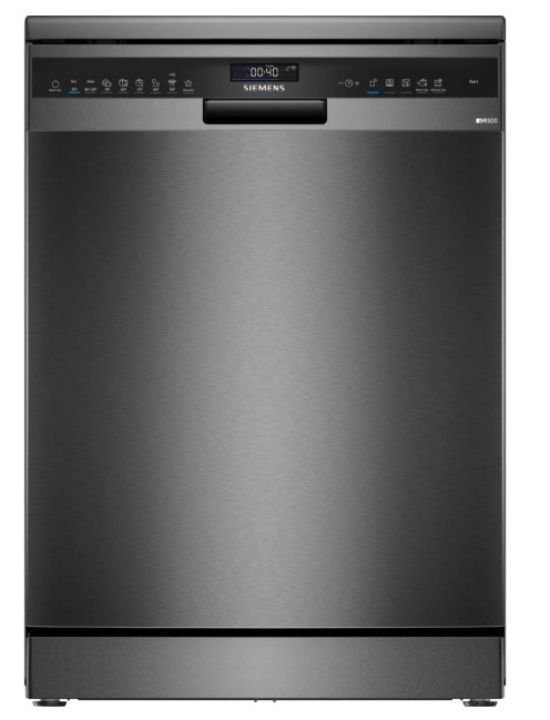Siemens SN25EC13CE Freestanding Dishwasher - 14 Place Settings - Black - Full size (60 cm) - Wi-Fi Controlled - Image 5