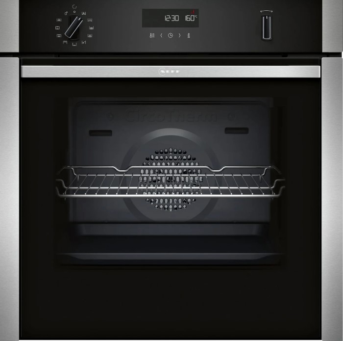 Neff N50 B6ach7an7b 71L Built-In Electric Single Oven - Stainless Steel - A+ Rated