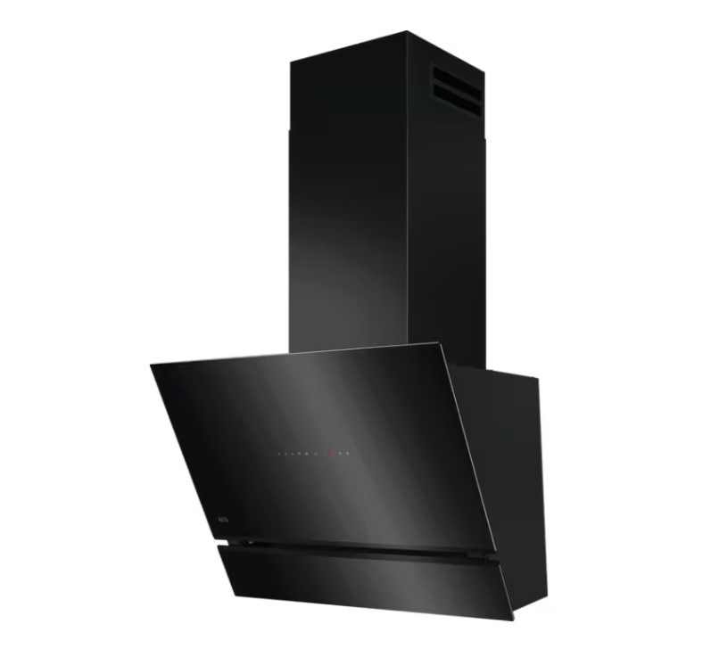 Aeg Black Ndv8761cb 8000 Auroratech Cooker Hood 60 Cm