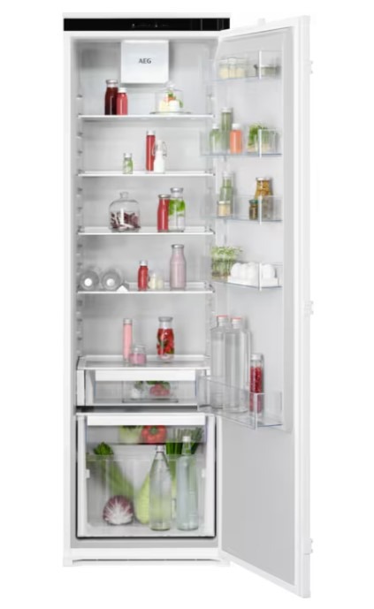 Aeg White Tk6ds181es 6000 Integrated Fridge 177.2 Cm