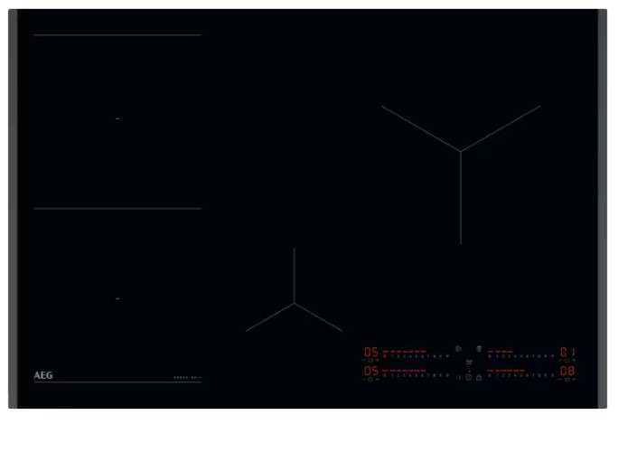 Aeg Black Ti84ib10fb 7000 Senseboil Induction Hob 80Cm