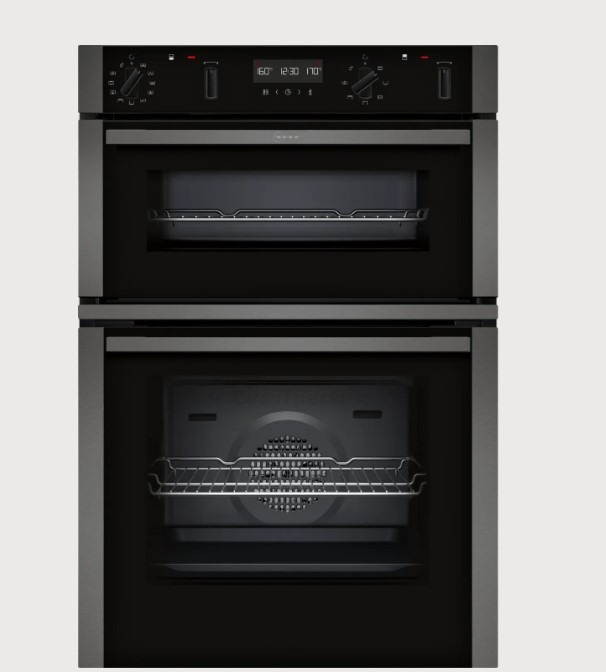 Neff Black U2ach7ag7b N 50 Built-In Double Oven