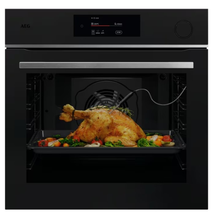 Aeg Tr7pb731st 7000 Mealassist With Steamcrisp Pyrolytic Self Clean Built-In Oven