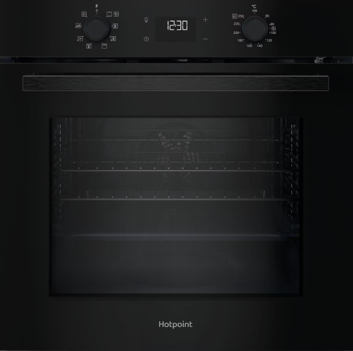 Hotpoint Black Ho475pbuk Built-In Electric Single Oven In 71L
