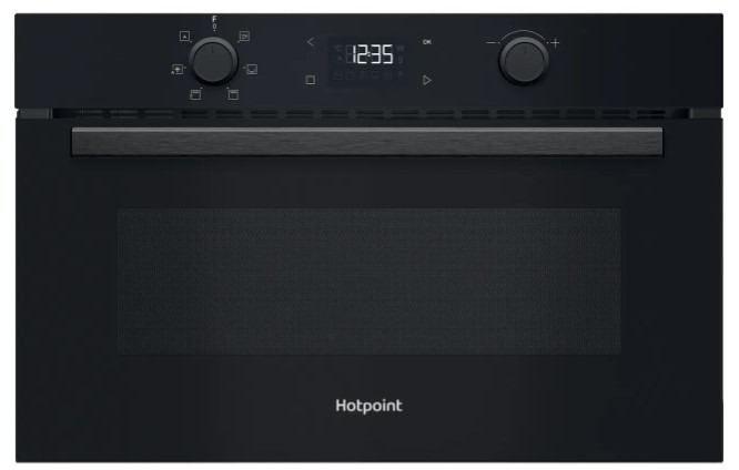 Hotpoint Black Hpd254crbuk 31 Litre 38Cm High, Built In Small Microwave With Grill