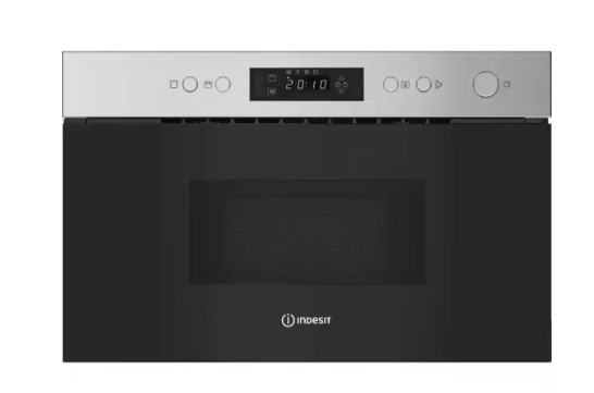 Indesit Imk12xuk Built-In Microwave Oven Stainless Steel