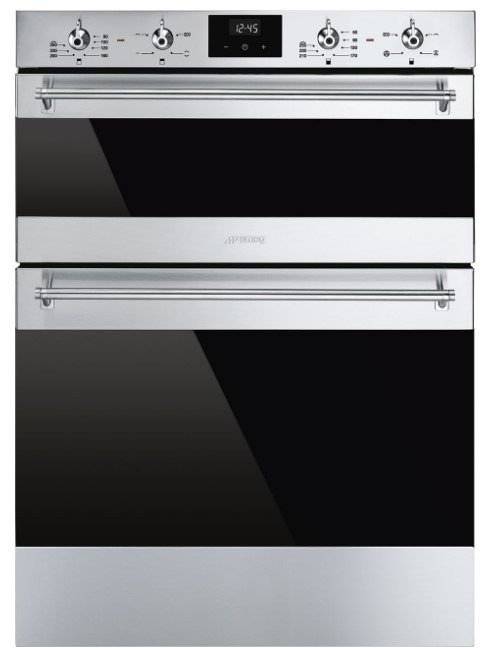 Smeg DUSF6300X 60cm Classic Stainless Steel and Eclipse Glass Double Under Counter OvenLower Main Ov - Image 6