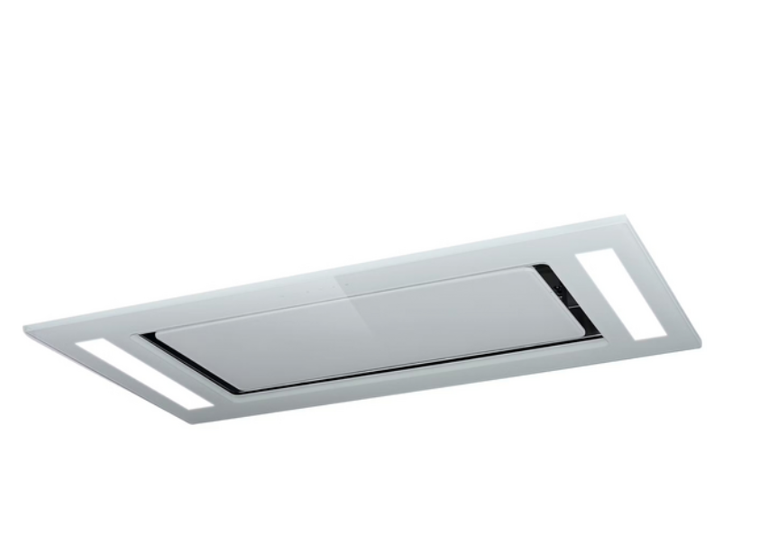 Cata White Ubsdch901w 90Cm Glass Ceiling Hood
