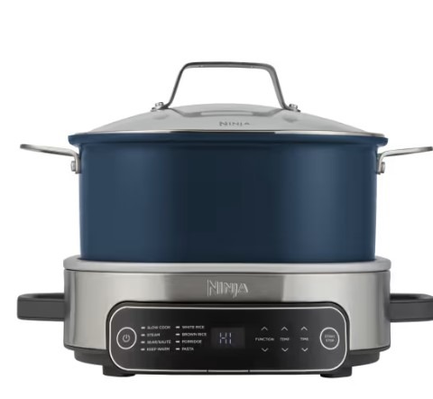 Ninja White/Brown Foodi 8-Mode 6L Possiblecooker Rice & Slow Cooker Mc1101uk