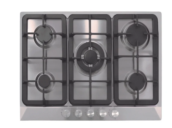 Cata Ubghdffj70.1 - Stainless Steel 70Cm Gas Hob - 5 Burners