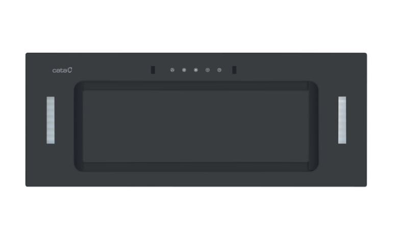 Cata Black Ubicon75bk.1 - 75Cm Canopy Hood Glass