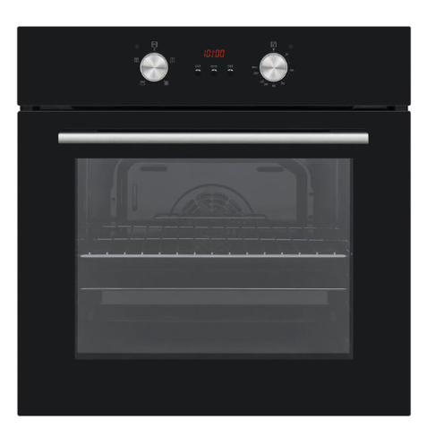 Cata Black/Light Ubo652bk 60Cm Single Fan Oven