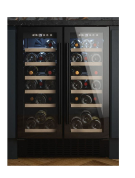 Cata Black/Red Ubbkwc60dd Freestanding Wine Cooler