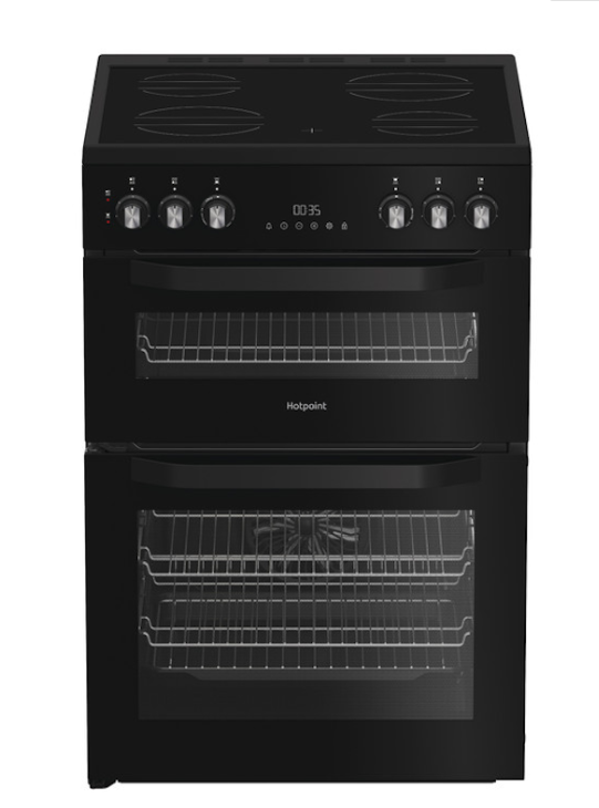 Hotpoint Hde6vdb1 60 Cm Electric Ceramic Cooker - Black, Black - Image 10