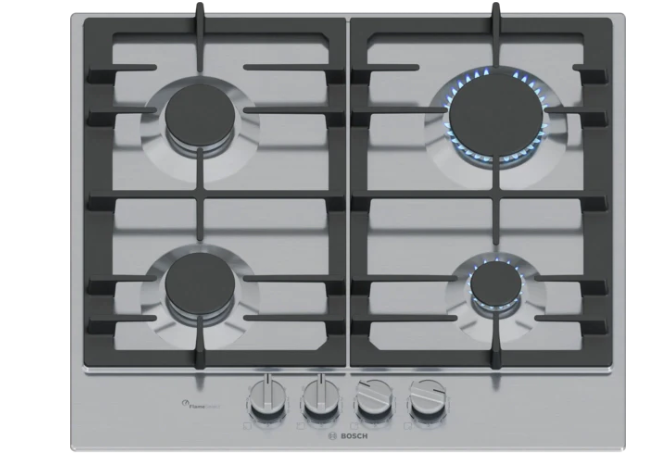 Bosch Pcp6a5i90 - Stainless Steel Gas Hob - 60Cm
