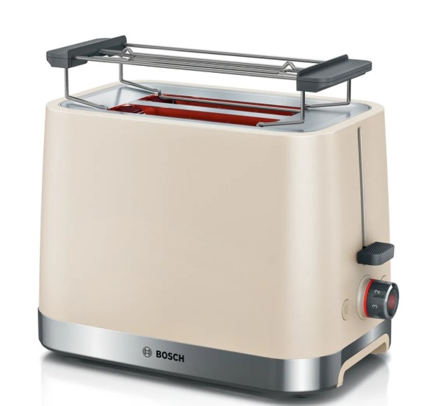 Bosch Cream Tat4m227gb Mymoment Compact Toaster, 2 Slice,