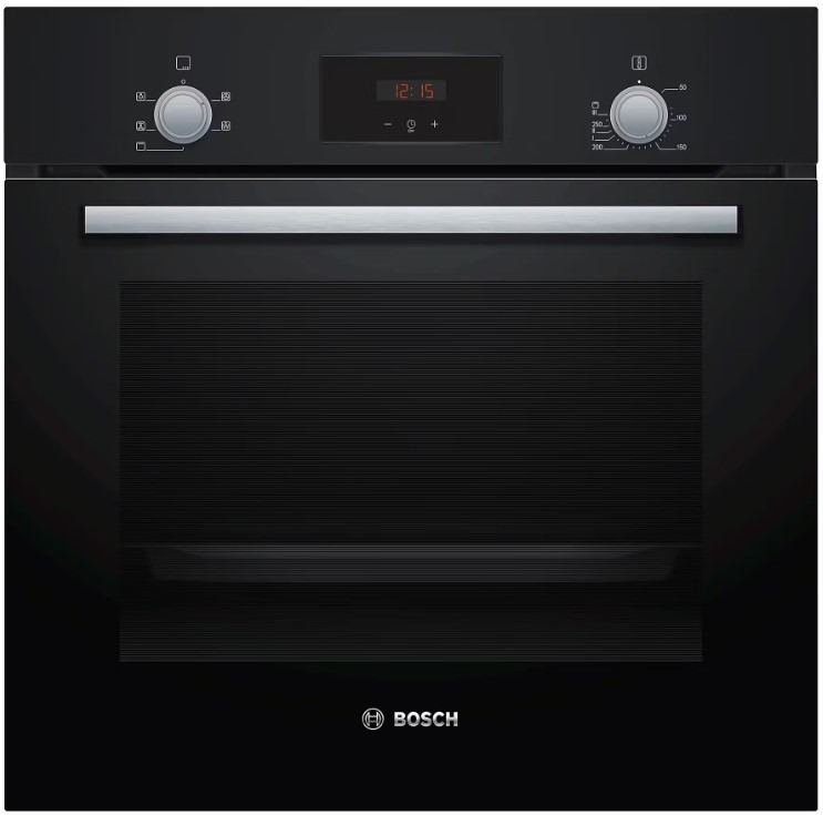 Bosch Black Hhf113ba0b Series 2 Built-In Electric Single Oven In 66L