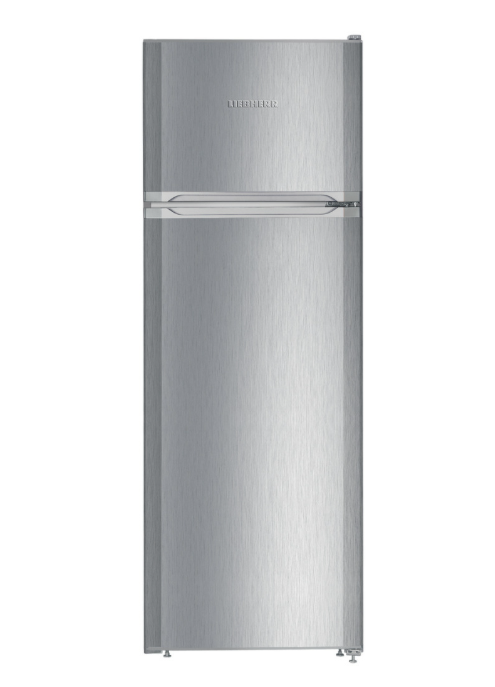 Liebherr Silver Ctele2931 157.1X55cm Smart Frost Top Mount Fridge Freezer