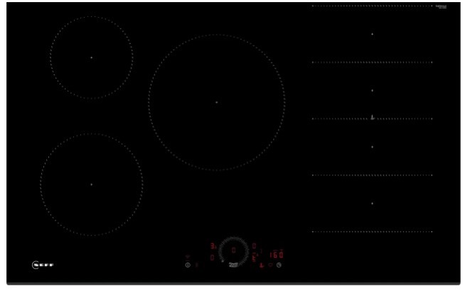 Neff Black N70 T68fhv4l0 80Cm Induction Hob
