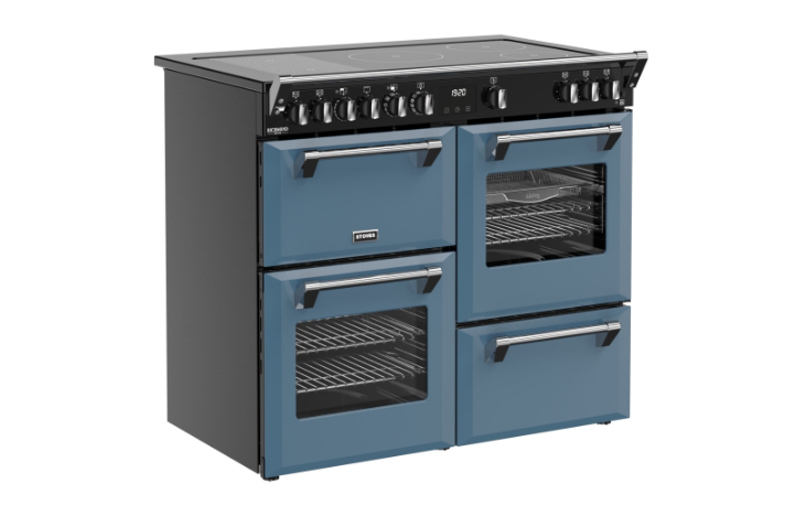 Stoves Blue 444412023 Richmond Deluxe 100Cm Induction Range Cooker - Twilight