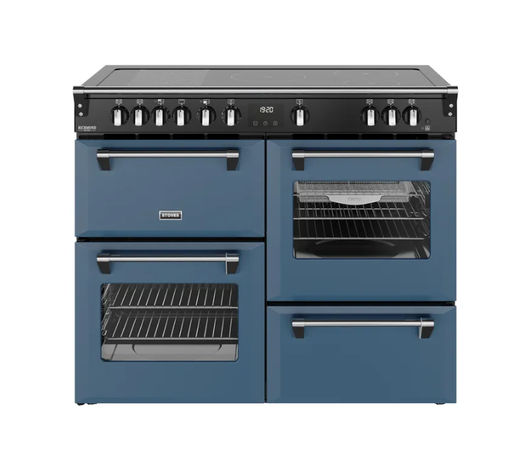 Stoves Blue 444412035 Richmond Deluxe 110Cm Induction Range Cooker - Twilight