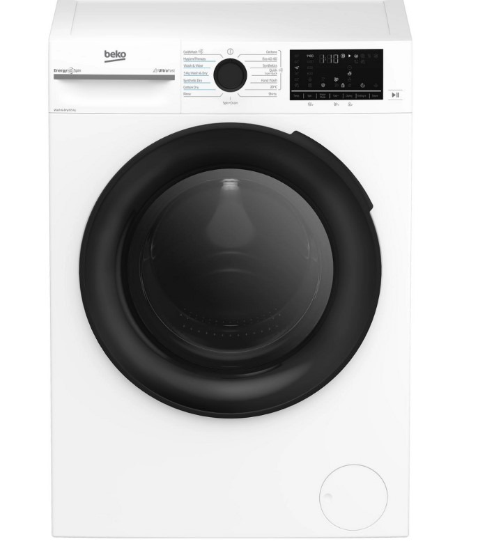 Beko White Bmnd8545uw 8Kg/5Kg 1400 Spin Washer Dryer