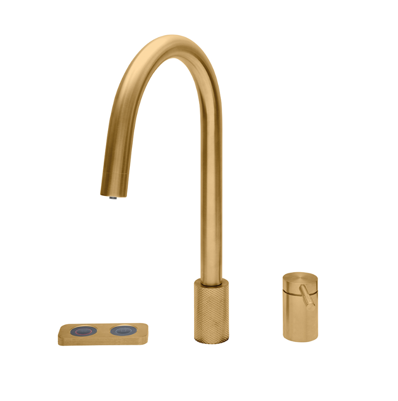 Caple Gold Fosso 4In1 Steaming Water Tap