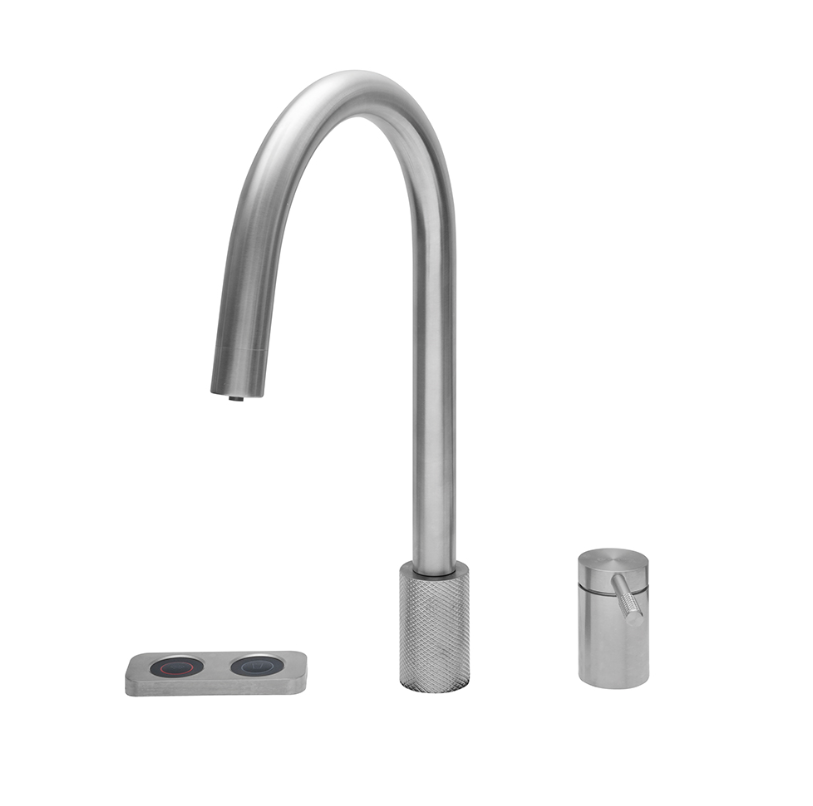 Caple Fosso Stainless Steel 4In1 Instant Hot Water Tap Fos/4In1/Ss