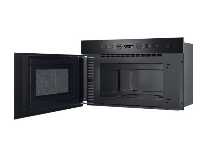 Indesit Black/Golden Im K12 Buk Built In 22 Litre Microwave With Grill