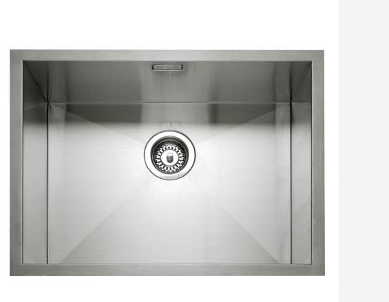Caple Zero 55 Stainless Steel Kitchen Sink
