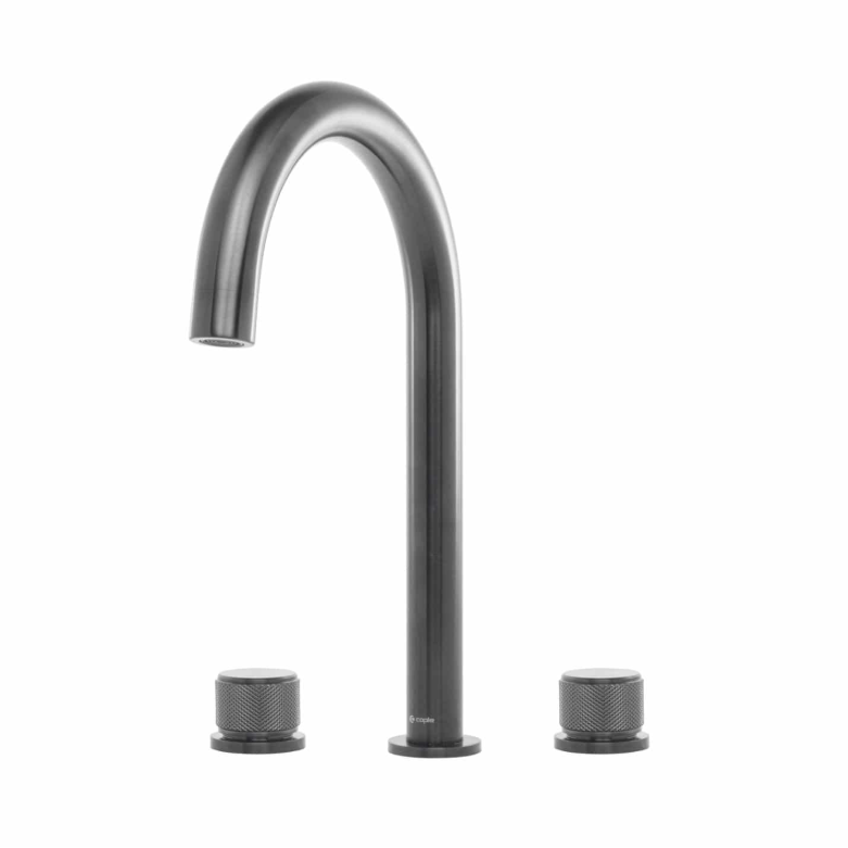 Caple Gold/Black Joya Dual Lever Tap Gunmetal Joy/Gm