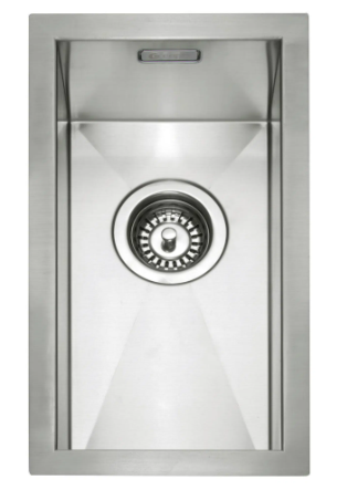 Caple Zero20 Stainless Steel Half Bowl Kitchen Sink