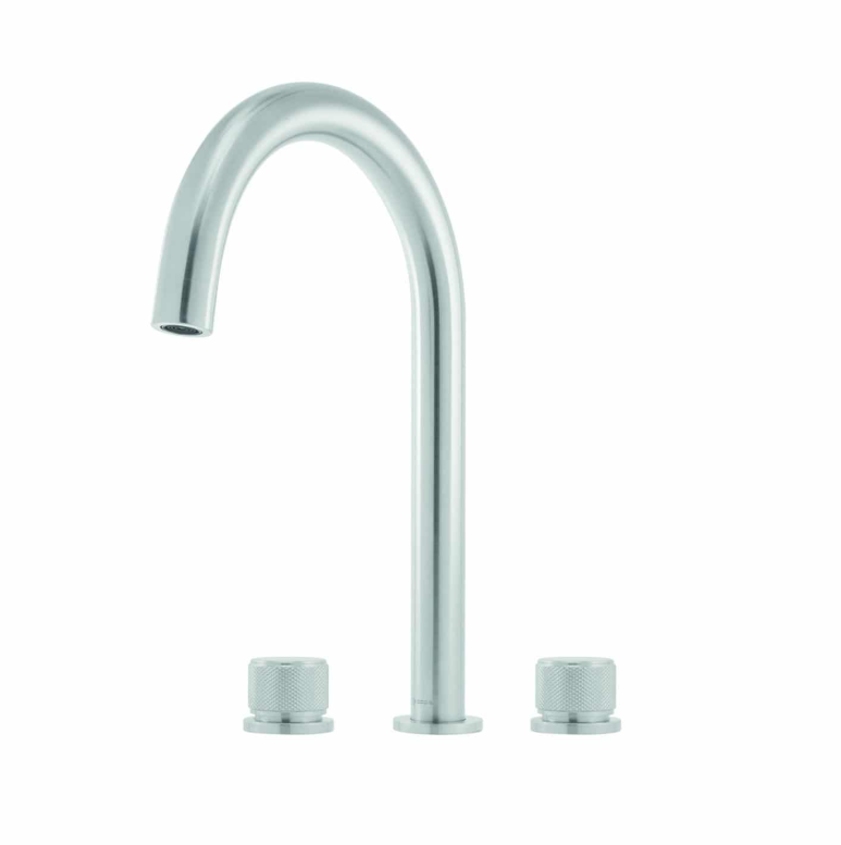 Caple Gold/Black Joya Dual Lever Tap Stainless Steel Joy/Ss
