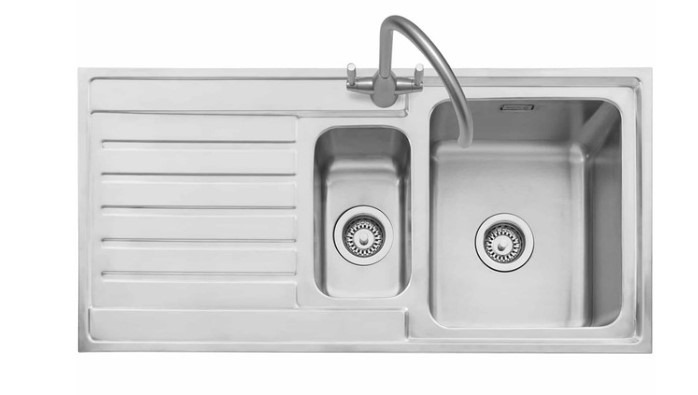Caple Va150 Vanga 100Cm 1.5 Bowl Inset Sink With Drainer Va150/R