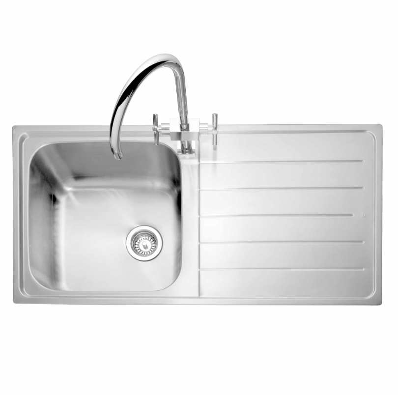 Caple Ly100ss/R Lyon 100 Inset Stainless Steel Sink With Drainer