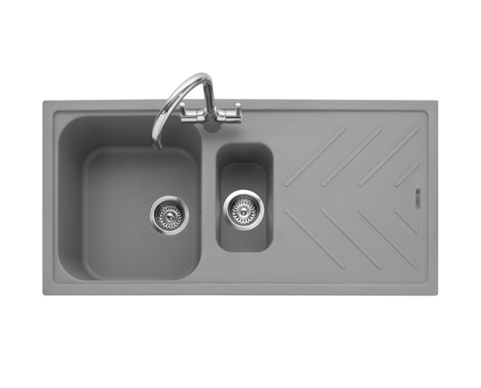 Caple White Granite Sink Veis Vei150mk