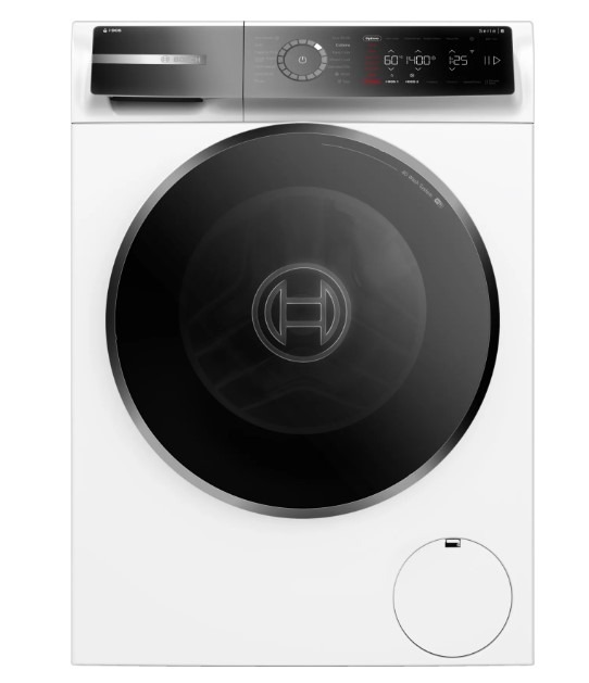 Bosch White Wgb256a2gb Series 8 Washing Machine, Front Loader 10 Kg 1400 Rpm,