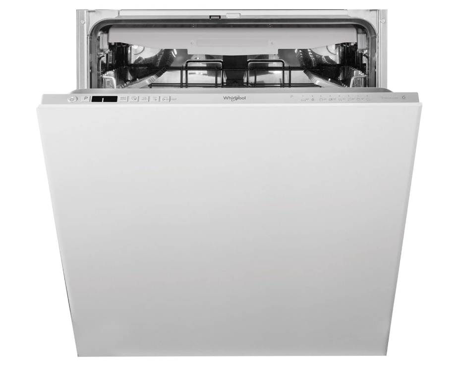 Whirlpool Silver Wic3c33pfeuk Fully Integrated Standard Dishwasher - Control Panel