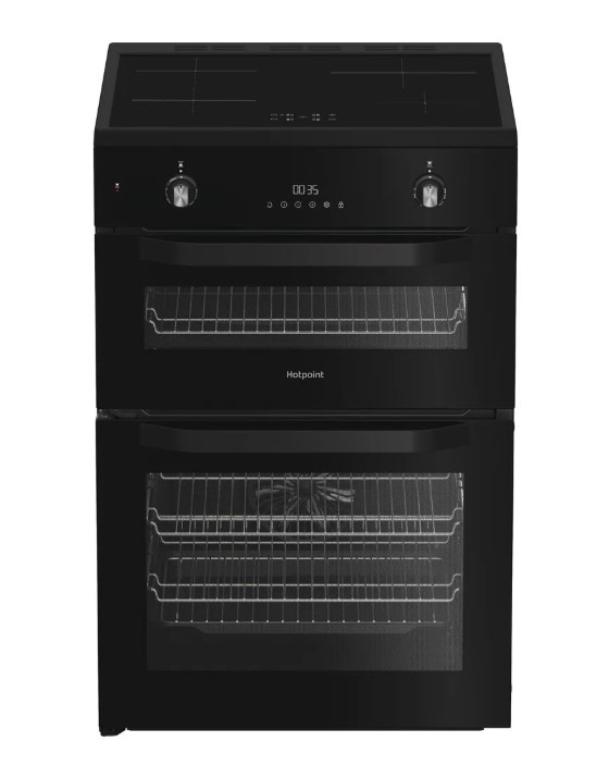 Hotpoint Men's Black Hde6idc2b1 Cooker + Install Small - Image 7