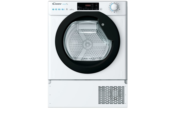 Candy White Bctd H7a1tbe-80 Integrated Heat Pump Tumble Dryer, 7Kg, A+ Rated