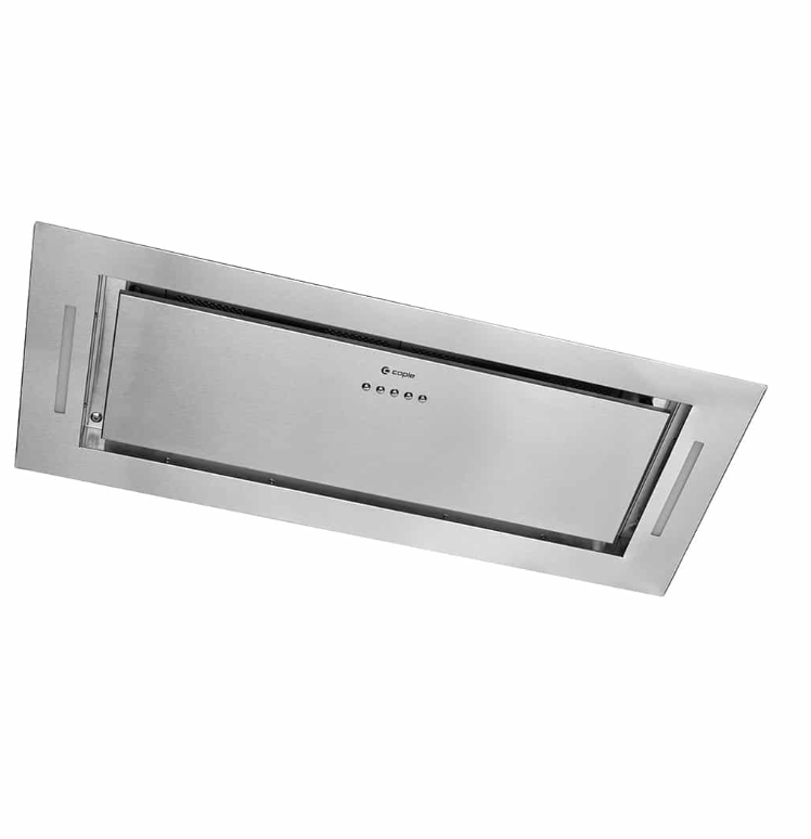 Caple Black 75Cm Built-Under Cooker Hood Glass Bu755ss